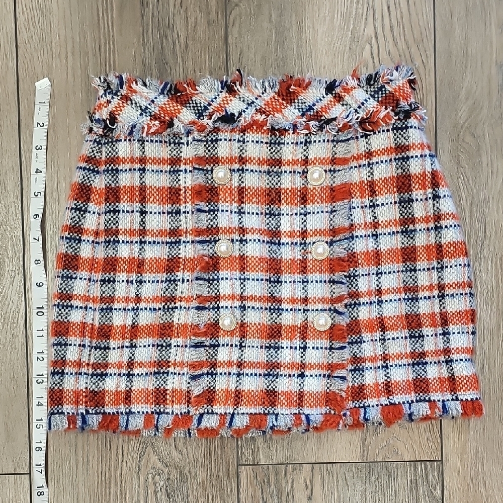 Plaid, Mini, Skirt, Warm, Cozy, Winter, Fall, Classic, Preppy, School, Office